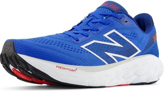 New Balance Mens Fresh Foam X 880 V14 Running Shoe, Blue Oasis/Atlantic Blue/True Red, 7.5 Wide