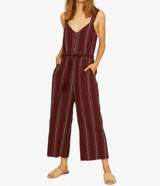 Sanctuary Sedona Jumpsuit In Henna Multi Stripe