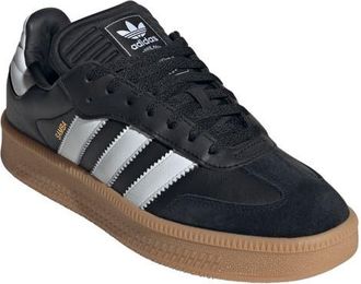 adidas Samba XLG Sneaker in Black/White/Gum at Nordstrom, Size 10.5