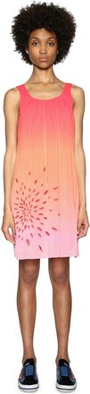 Desigual Womens Vest_Leonidas Casual Dress, Fresa, EU 44