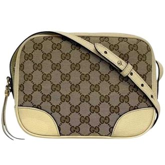 Gucci Pre-owned Cross Body Bag - - Pre-owned - Donna - Beige - ONE SIZE
