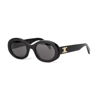 Celine Triomphe Sunglasses - female - CELINE - Sunglasses - Black - ONE SIZE - Accessories