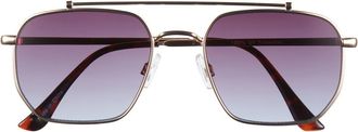 BP. Gradient Aviator Sunglasses in Gold- Smoke at Nordstrom