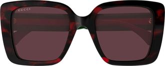 Gucci Sunglasses Gg1861 S 003 Havana/Red Women