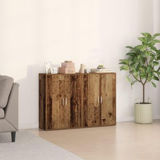 Berkfield Home Buffet Sideboard Old wood 120 x 31 x 84 cm Engineered Wood