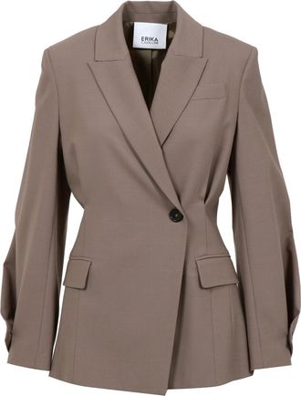 Erika Cavallini Semi Couture Jackets Beige