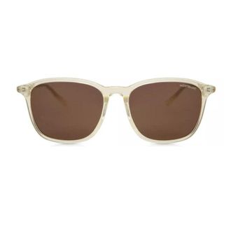 Montblanc Square Full Rim Sunglasses - Yellow