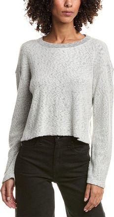 Bella Dahl Polar Fleece Crop Sweatshirt
