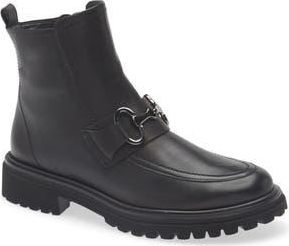 Paul Green Superb Bootie in Black Leather at Nordstrom Rack, Size 10Us / 7.5Uk