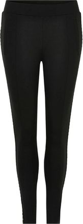 In Front Zwarte Leggings met Studs - Salina 13925 - Dames - Leggings - Zwart - L - Broeken
