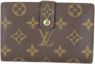 Louis Vuitton Pre-owned Canvas Portemonnee - Dames - Vintage Accessoires - Bruin - ONE Size - Vintage