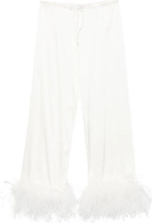 Os&eacute;ree Bridal Satin Pants Plumage