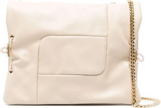 Lancel BILLIE DE LANCEL - M FLAP BAG - women - Calf Leather/Fabric - OS - Neutrals