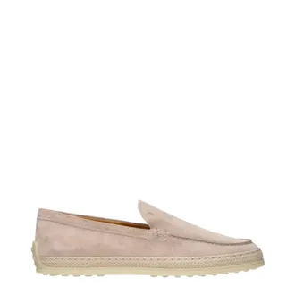 Tod's Tods Frauens Mokassins Wildleder Rosa