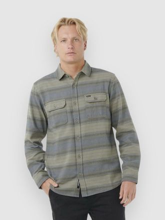 Rip Curl Line Up Flannel Camisa verde