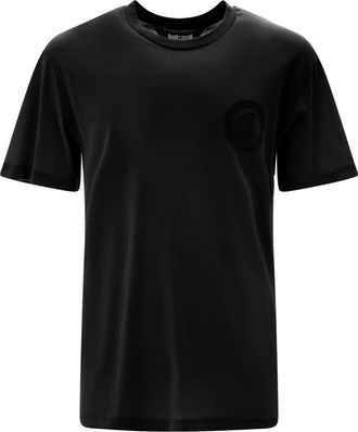 Just Cavalli Hombre, Camisetas, Negro, Talla: S