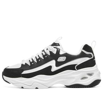 Skechers (WMNS) Skechers Dlites 4.0 White Black 896156-BKW
