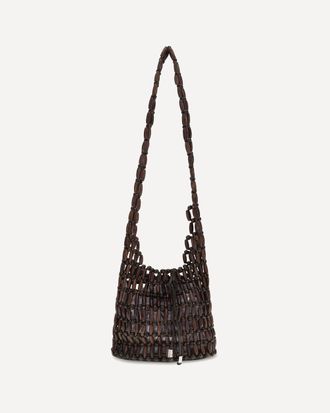 Staud Borsa Coronado Wood Beads Woman UNI