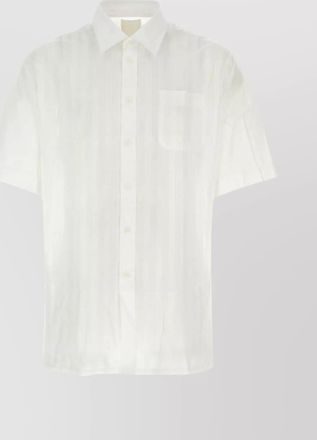 Givenchy cotton embroidered poplin shirt