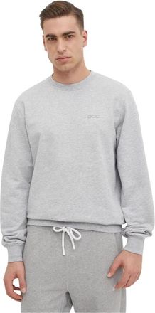 Poc Crew Sweatshirt - Heren - Sportshirts - Grijs - 2XL - Katoen - Fitness