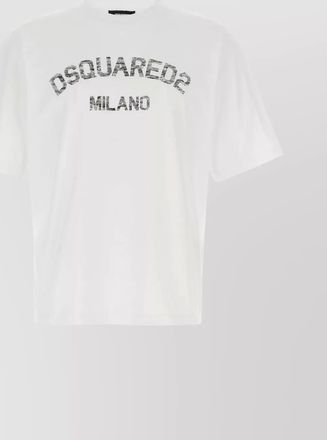 Dsquared2 cotton loose-fit short-sleeve t-shirt