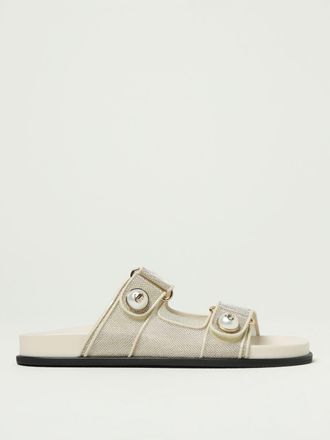 Jimmy Choo London Heeled Sandal JIMMY CHOO Woman color White