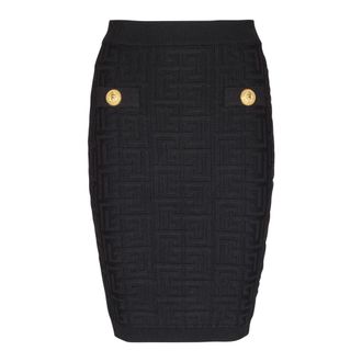 Balmain Mujer, Faldas, Negro, Talla: XS