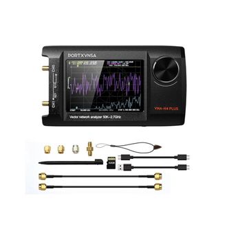 OEM Analizador Port&aacute;til De Antenas De Red Vectorial, Pantalla T&aacute;ctil Lcd Ips De 4 Pulgadas, 50 Khz, 2,7 Ghz, -h4, Con Tarjeta De 32 Gb