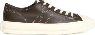 Hogan H691 Sneakers - Heren - Sneakers - Bruin - 42 EU - Leer - Schoenen
