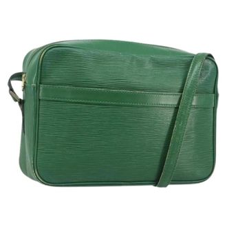 Louis Vuitton Pre-owned Epi Shoulder Bag - Dames - Pre-owned - Groen - Maat: ONE Size Leer