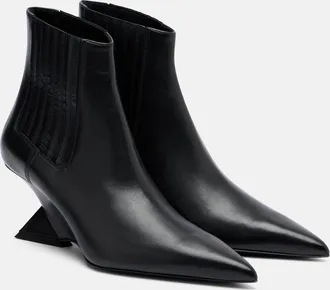 The Attico Botines Cheope de piel