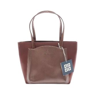 Givenchy Pre-owned Tote Bags, female, Brown, Size: ONE SIZE Pre-owned Nylon Leather Handbag