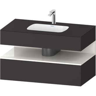 Duravit Duravit Qatego Lavabo Encastrado Con Base De Lavabo Consola