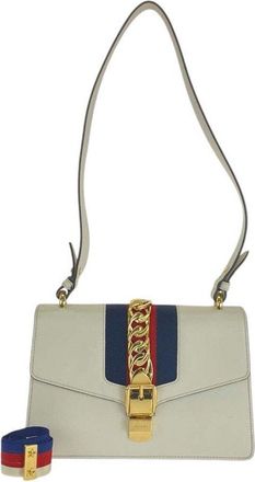Gucci Sylvie Leather Shoulder Bag (Authentic Pre-Loved)