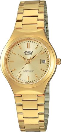 Casio Womens Gold Watch with Champagne Dial - LTP-1170N-7A