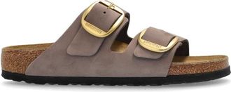 Birkenstock Sliders, female, Purple, Size: 10 US Arizona Big Buckle slides