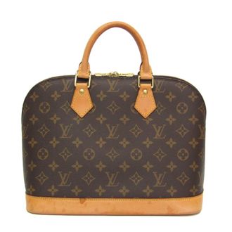 Louis Vuitton Alma Handbag Monogram Canvas Brown Canvas Handbag (Pre-Owned)