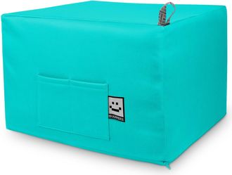 Happers Happers - Puff Cama Confort Turquesa &Uacute;nico Turquesa