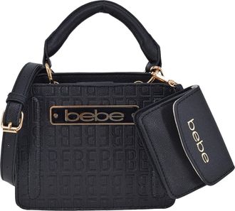 Bebe Thea Mini Satchel with Pouch in Black at Nordstrom Rack
