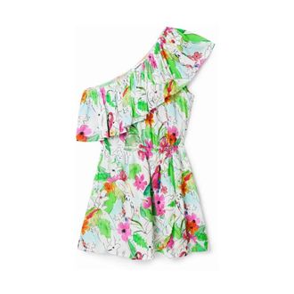 Desigual Donna, Abiti, Multicolore, L, new