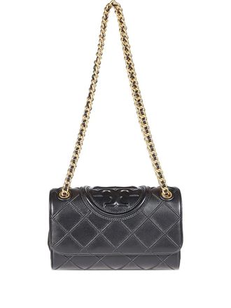 Tory Burch small Fleming shoulder bag - Black