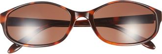 BP. Oval Wrap Sunglasses in Tortoise at Nordstrom
