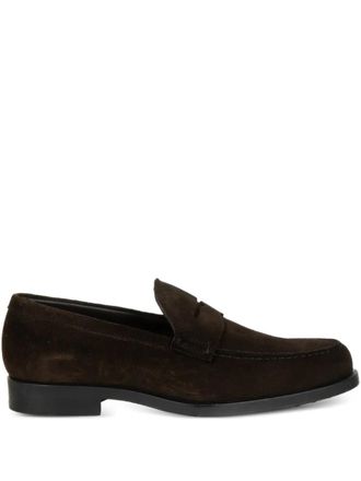 Triver Flight suede loafers - Brown