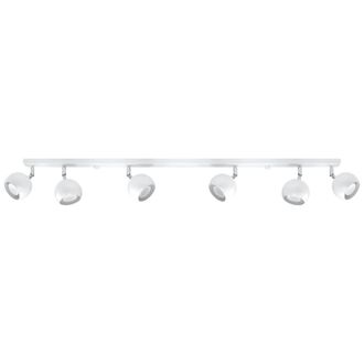 Sollux Lighting L&aacute;mpara de techo blanco acero alt. 16 cm