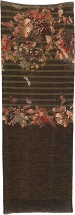 Jean Paul Gaultier floral-print skirt - women - Polyamide - S - Brown