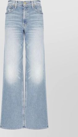 Mother high rise palazzo jeans wide leg