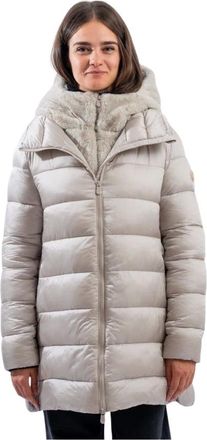 Save The Duck Jassen, Dames, Beige, XL, Winterjassen