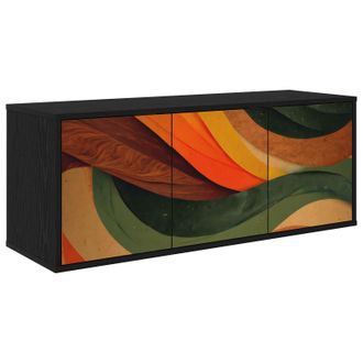 vidaXL Mueble De Tv Montado En La Pared Bonn 102 X 33 X 40 Cm Vidaxl