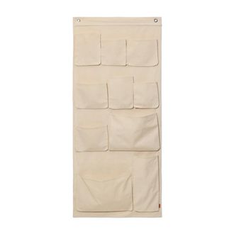 Ferm Living Canvas Wandorganizer, off-white