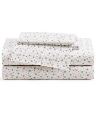 Tommy Bahama Pickleball Palm Cotton Percale Sheet Set